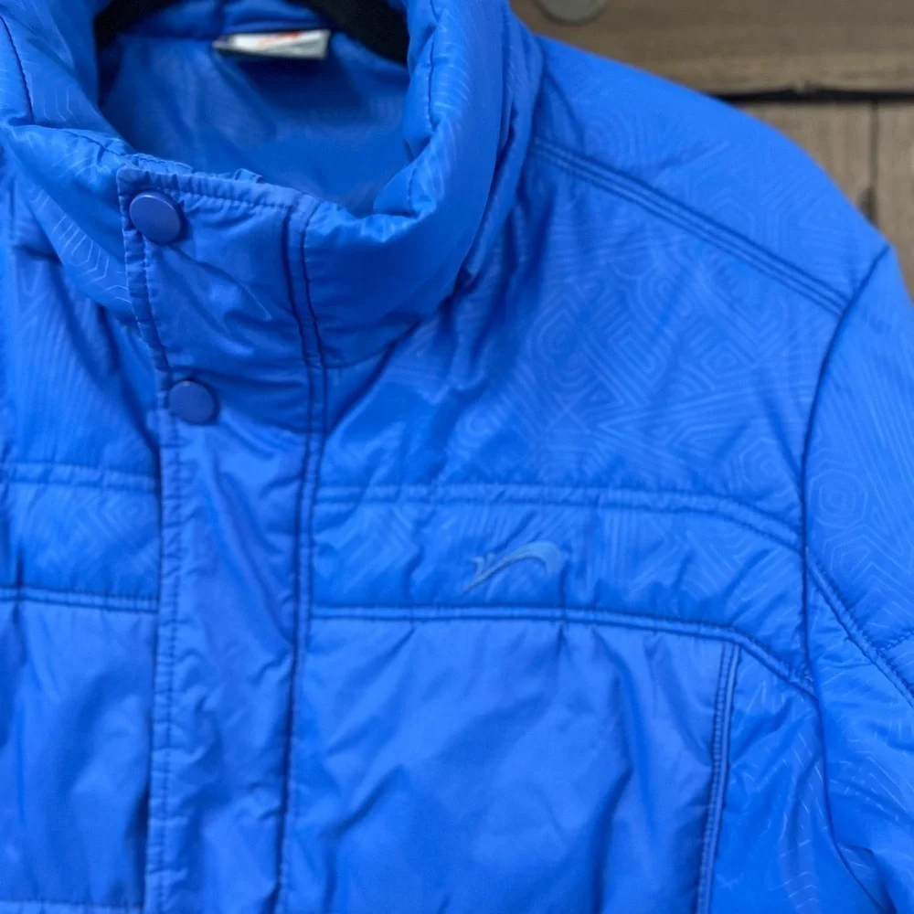K-Bird Deduce Grace Winter Puffer Jacket Cobalt Blue Size Small